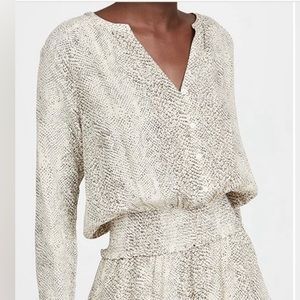 Rails Jasmine snakeskin dress